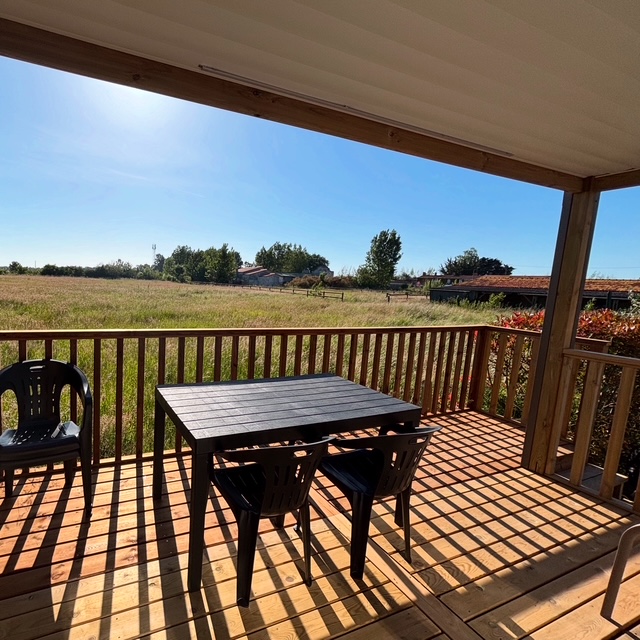 terrasse mobil home camping la tranche sur mer